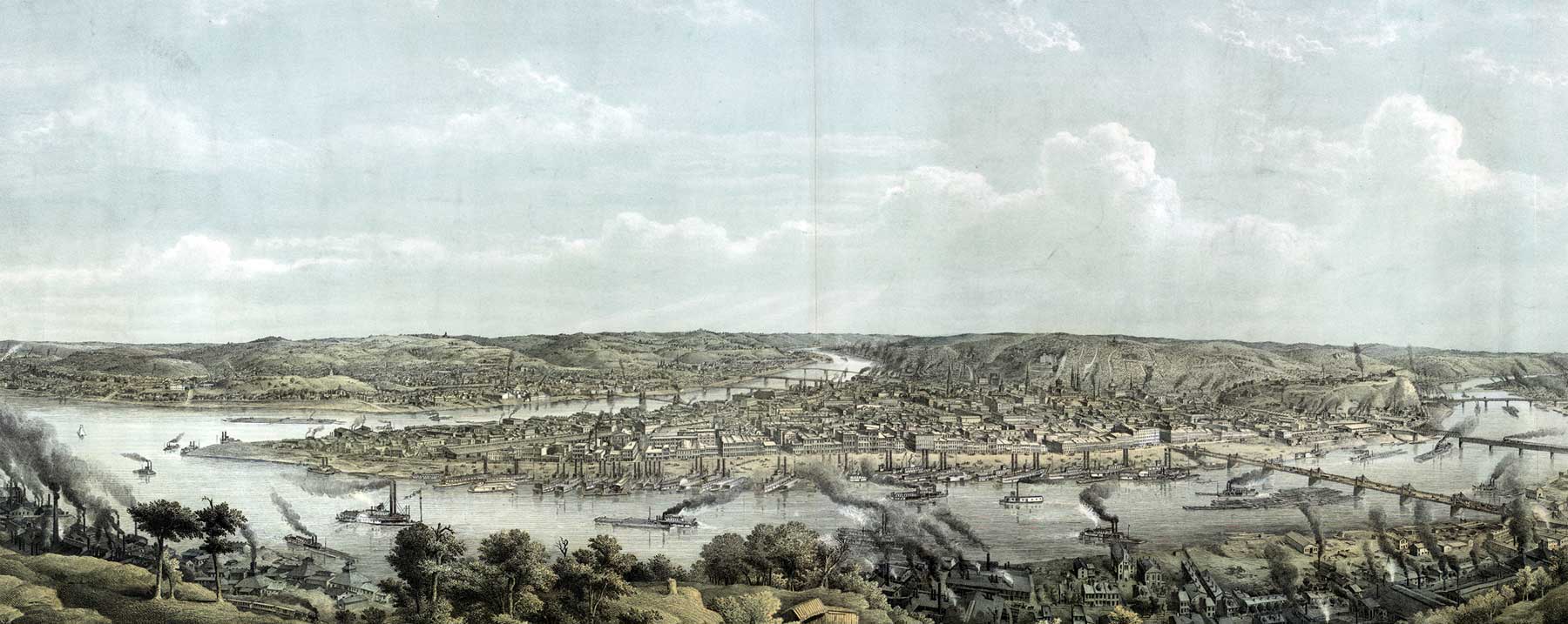 Pittsburgh in the 1860s