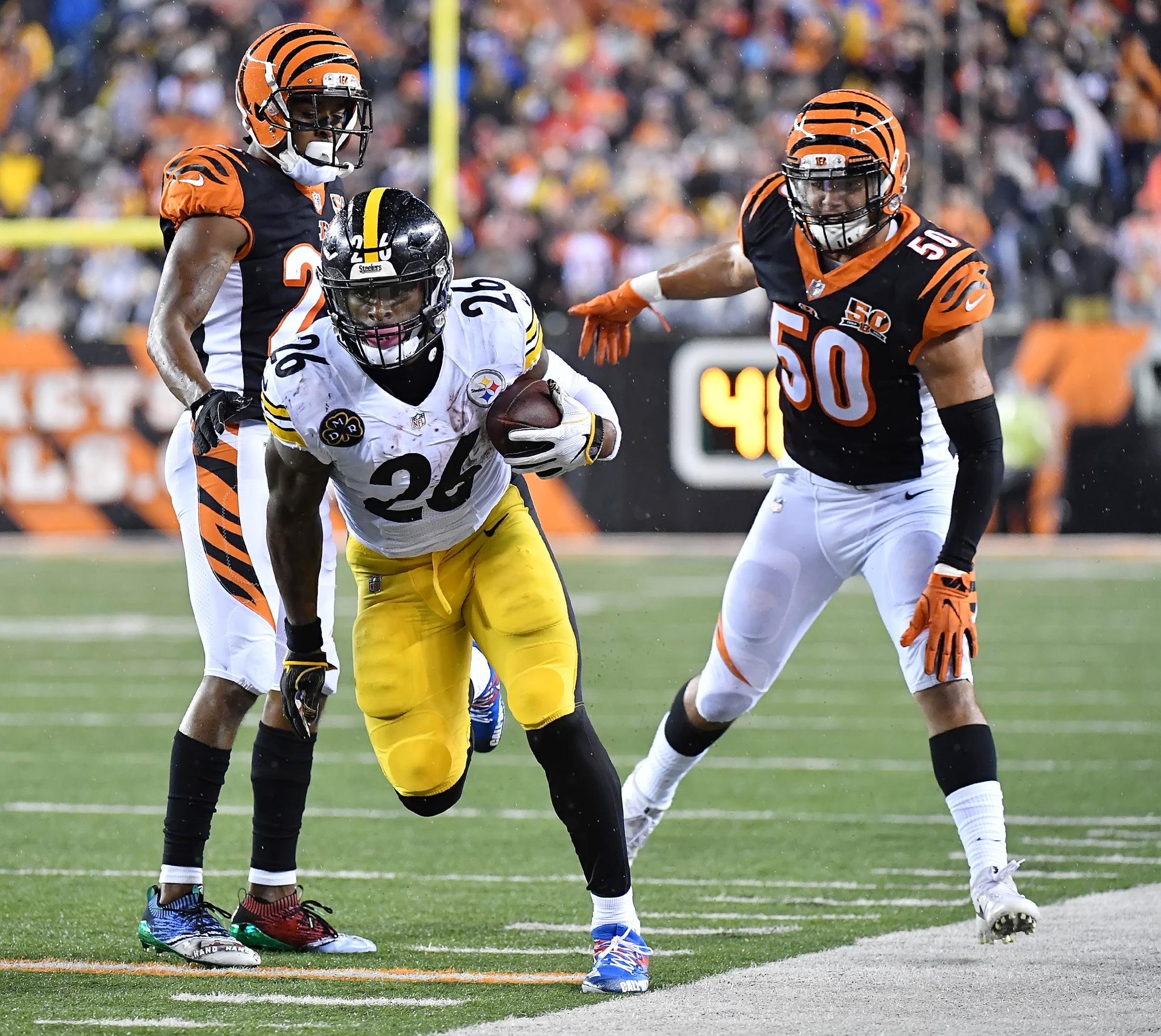 Steelers Battle The Bengals In Cincinnati, To Win 23-20, December 4 ...