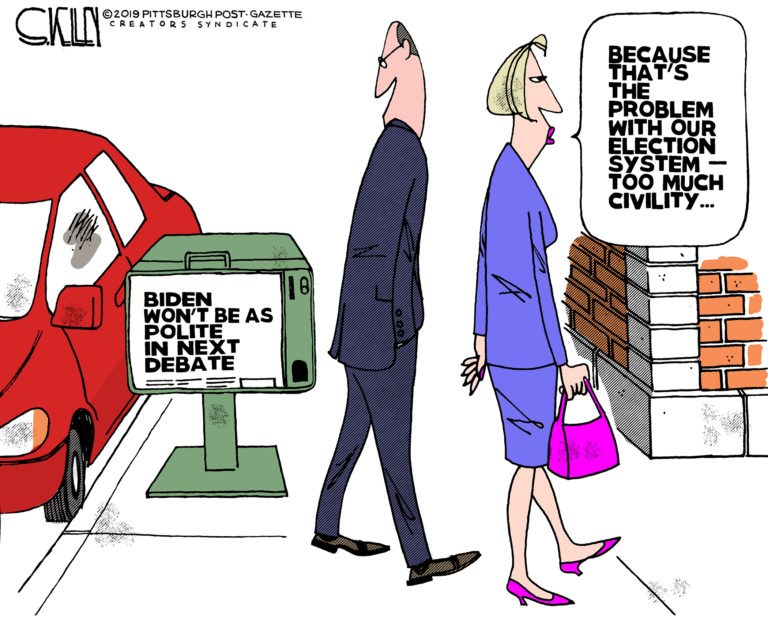 Joe Biden – Steve Kelley | Pittsburgh Post-Gazette Editorial Cartoonist