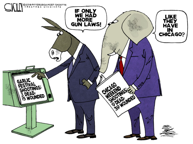 More Gun Laws Steve Kelley Pittsburgh Post Gazette Editorial