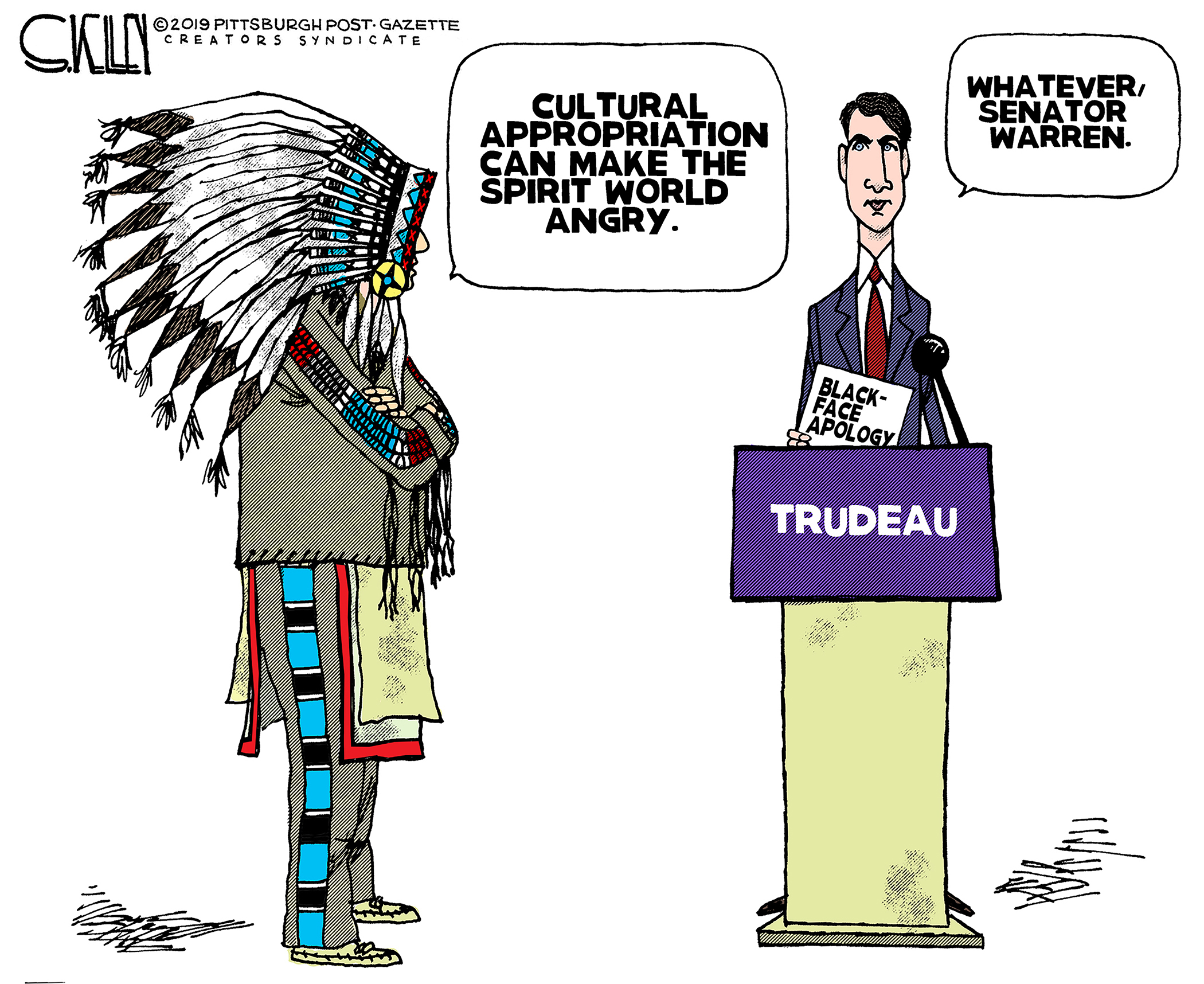 Justin Trudeau – Steve Kelley | Pittsburgh Post-Gazette Editorial Cartoonist