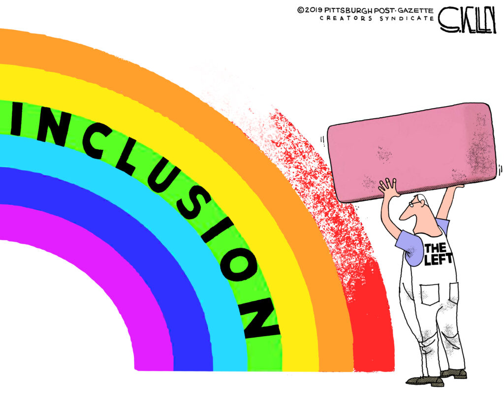 Limited Inclusion Steve Kelley Pittsburgh Post Gazette Editorial 
