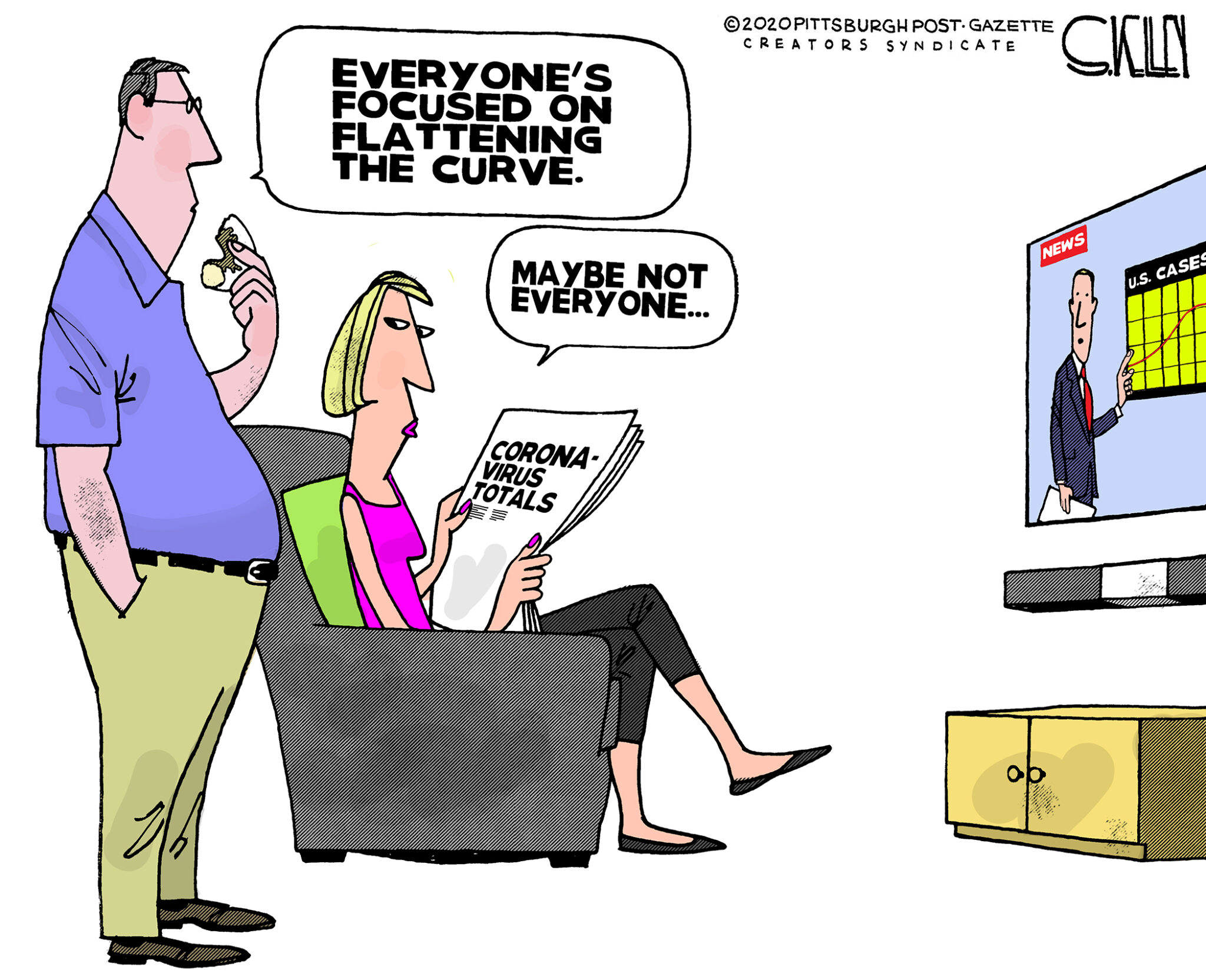 Flattening The Curve – Steve Kelley 