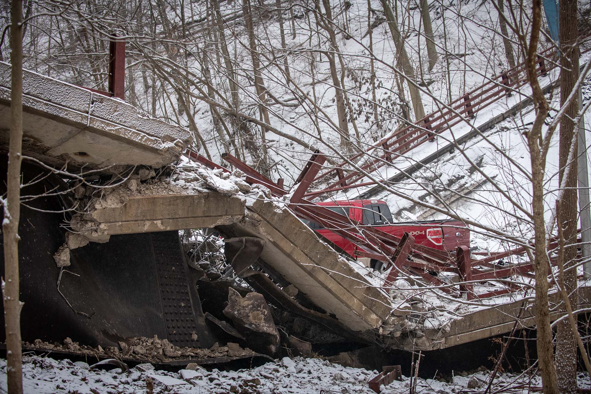 Hours and hours of collaboration: Fern Hollow Bridge Collapse ...